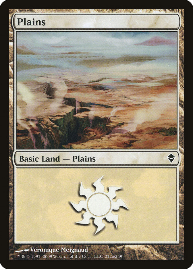 Plains (232a) [Zendikar] | Devastation Store