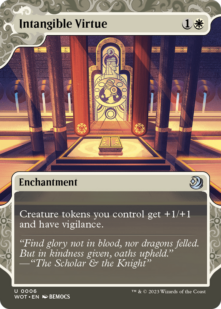 Intangible Virtue [Wilds of Eldraine: Enchanting Tales] | Devastation Store