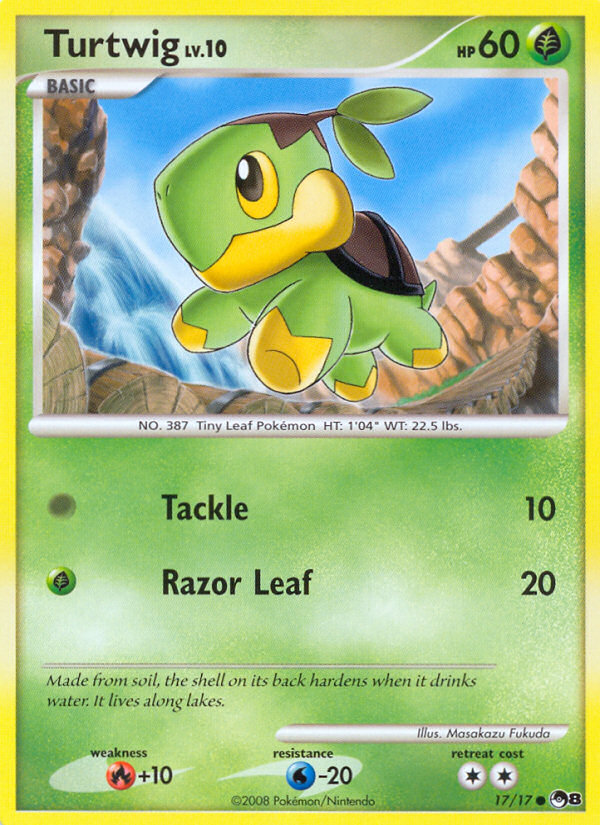 Turtwig (17/17) [POP Series 8] | Devastation Store