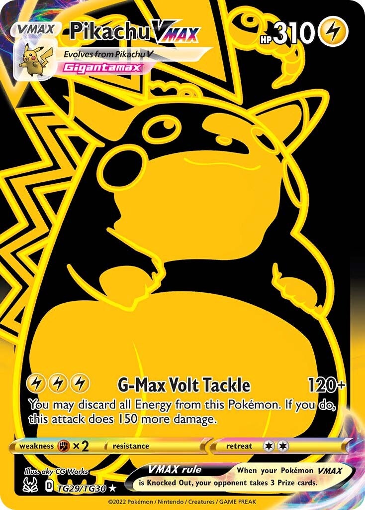 Pikachu VMAX (TG29/TG30) [Sword & Shield: Lost Origin] | Devastation Store