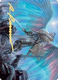 Resplendent Marshal Art Card (Gold-Stamped Signature) [Kaldheim: Art Series] | Devastation Store