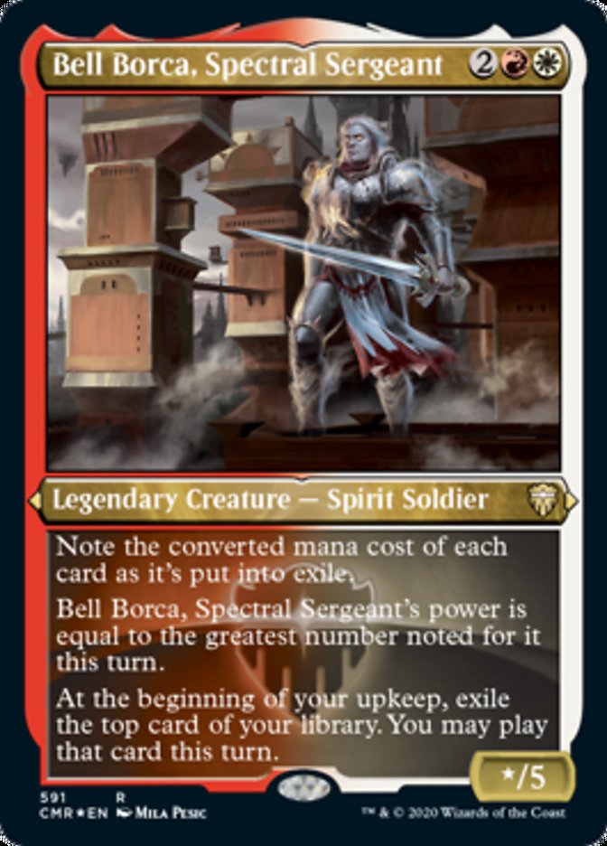 Bell Borca, Spectral Sergeant (Etched) [Commander Legends] | Devastation Store