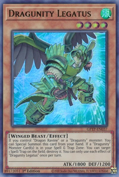 Dragunity Legatus [GFTP-EN037] Ultra Rare | Devastation Store