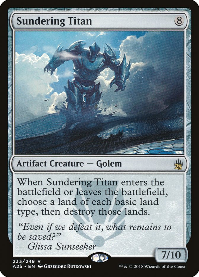 Sundering Titan [Masters 25] - Devastation Store | Devastation Store