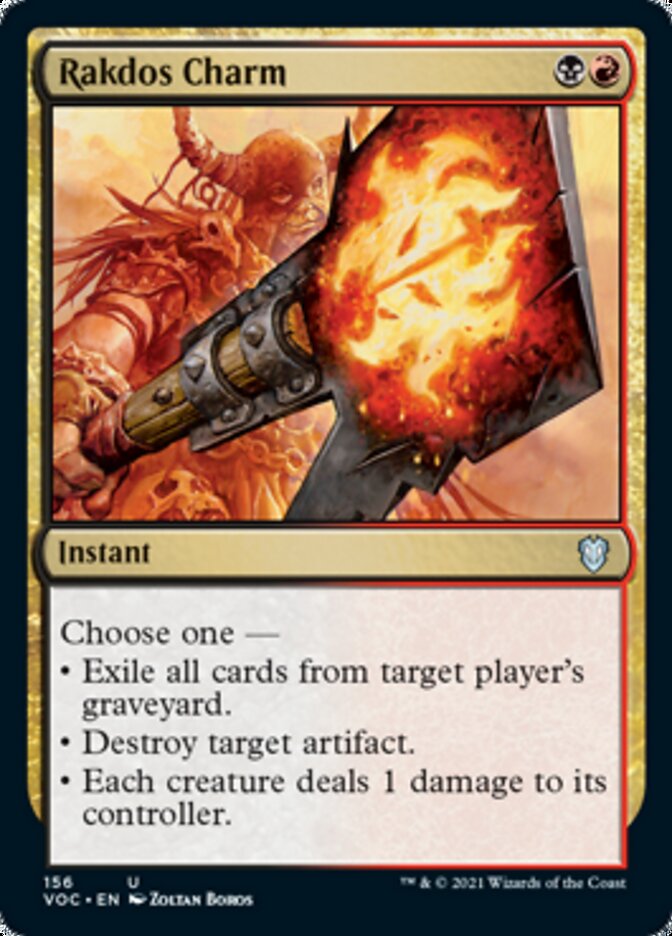 Rakdos Charm [Innistrad: Crimson Vow Commander] | Devastation Store