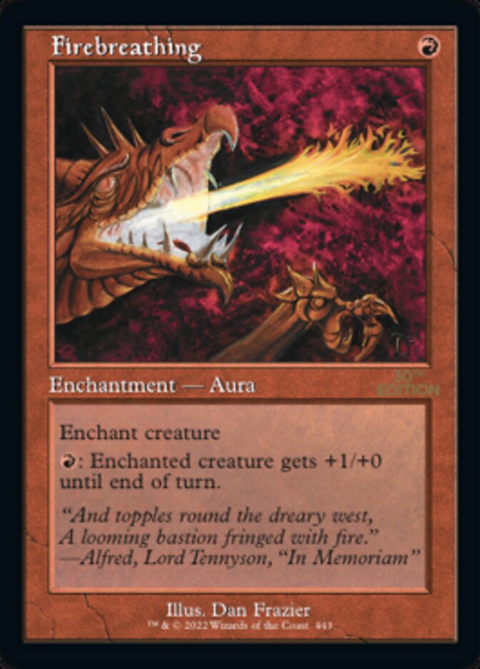 Firebreathing (Retro) [30th Anniversary Edition] | Devastation Store