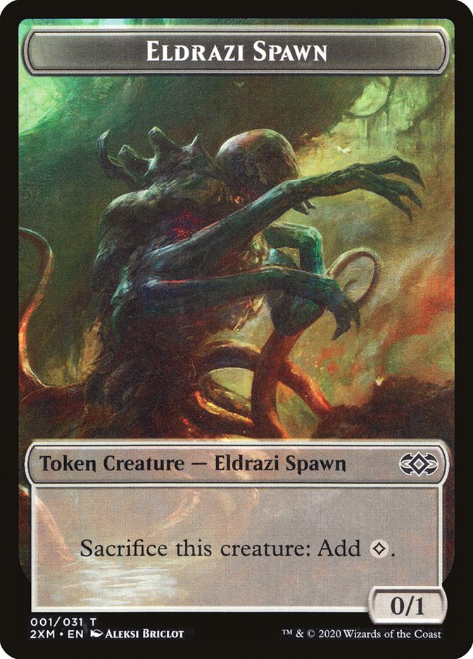 Eldrazi Spawn [Double Masters Tokens] | Devastation Store