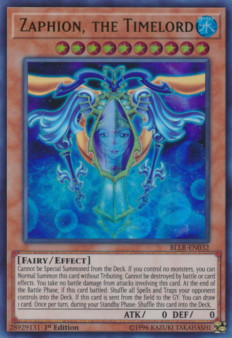 Zaphion, the Timelord [BLLR-EN032] Ultra Rare | Devastation Store