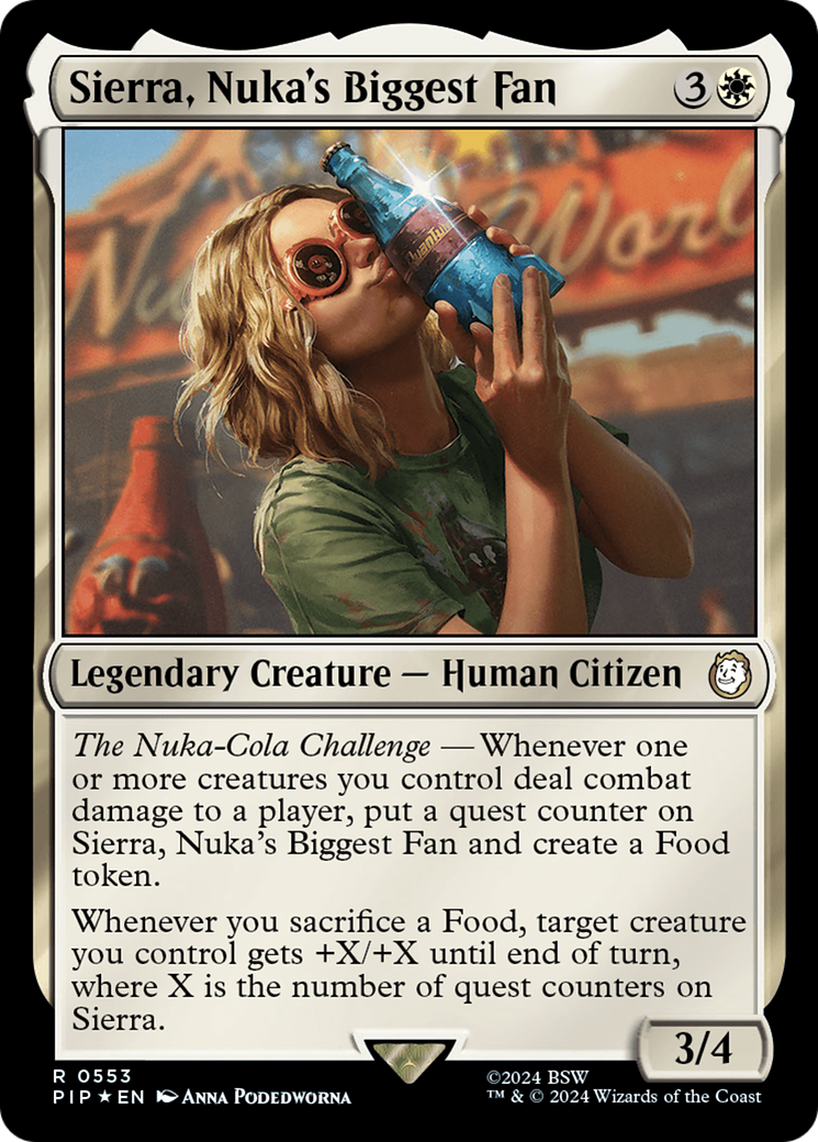 Sierra, Nuka's Biggest Fan (Surge Foil) [Fallout] | Devastation Store