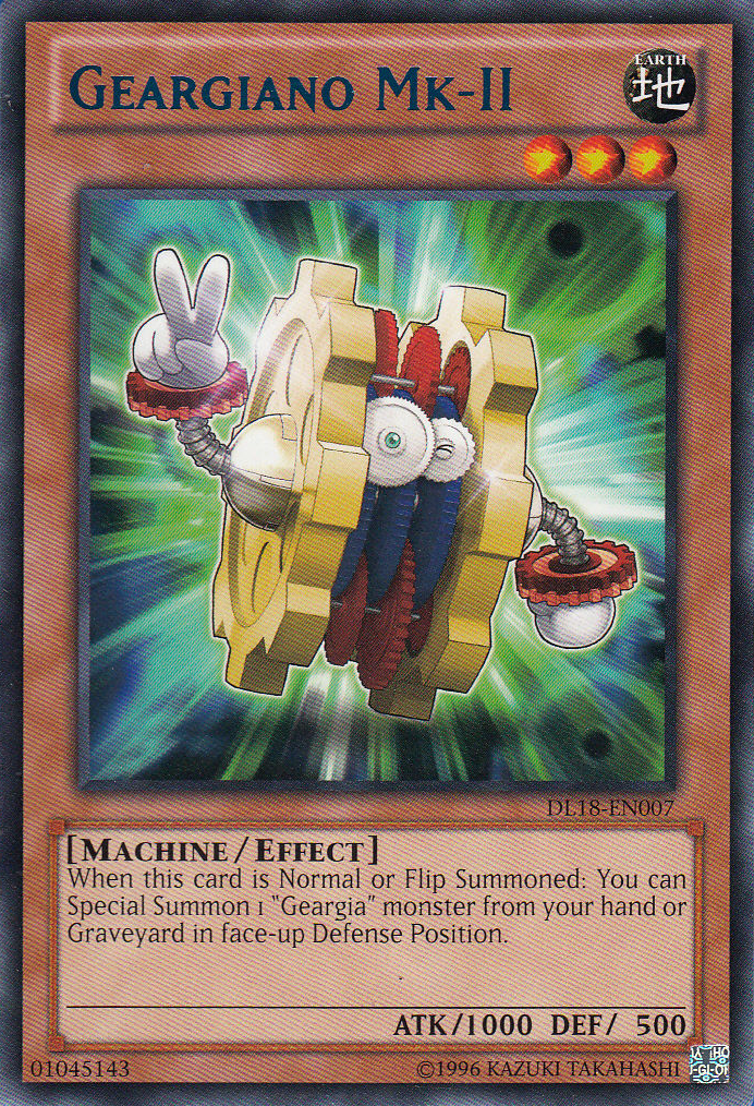 Geargiano Mk-II (Blue) [DL18-EN007] Rare | Devastation Store