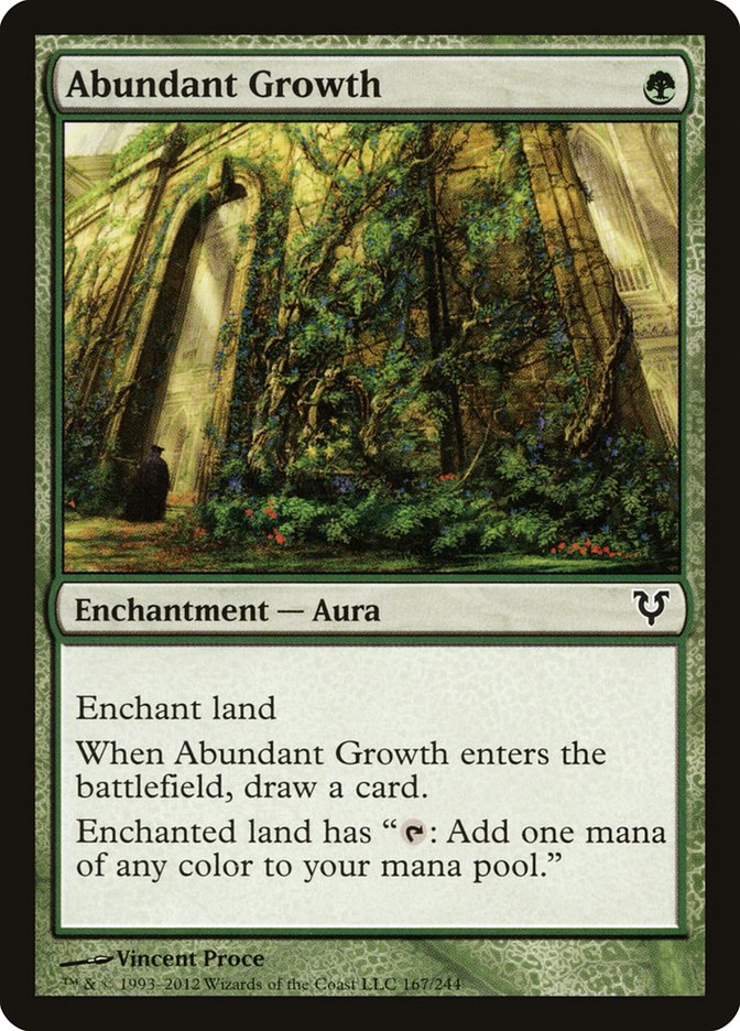 Abundant Growth [Avacyn Restored] | Devastation Store