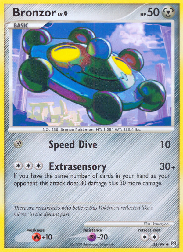 Bronzor (34/99) [Platinum: Arceus] | Devastation Store
