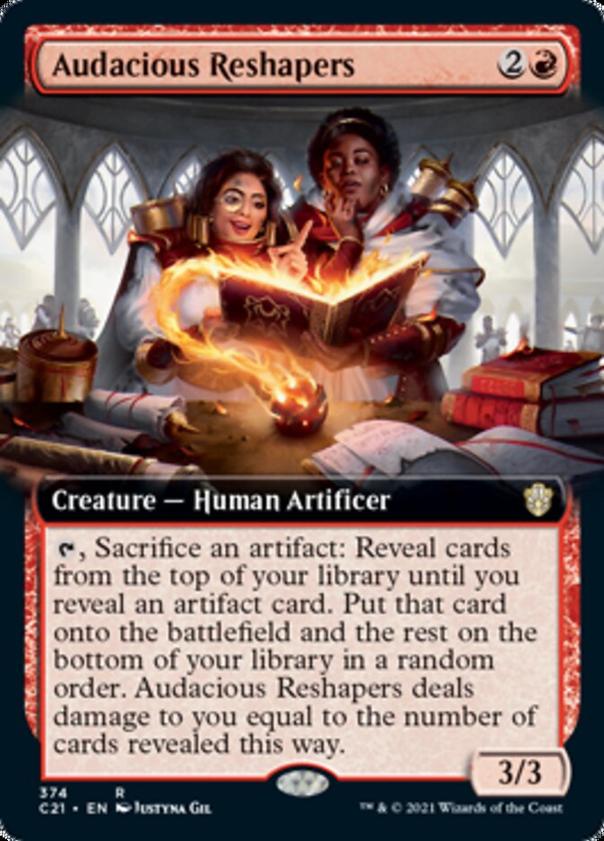 Audacious Reshapers (Extended) [Commander 2021] | Devastation Store