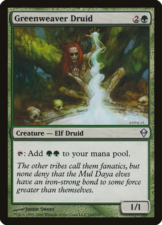 Greenweaver Druid [Zendikar] - Devastation Store | Devastation Store
