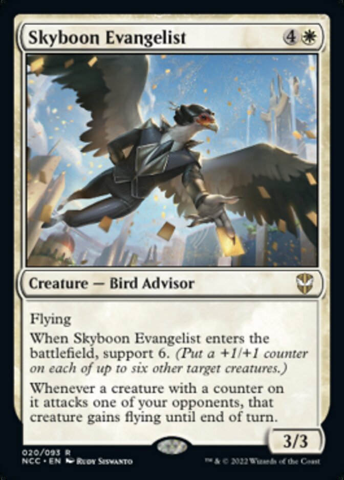 Skyboon Evangelist [Streets of New Capenna Commander] | Devastation Store