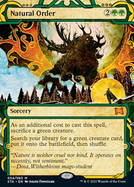 Natural Order (Etched Foil) [Strixhaven Mystical Archive] | Devastation Store