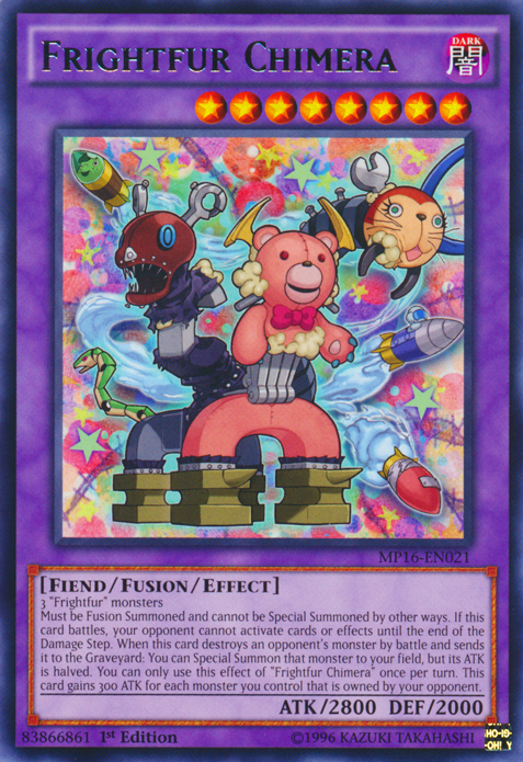 Frightfur Chimera [MP16-EN021] Rare | Devastation Store
