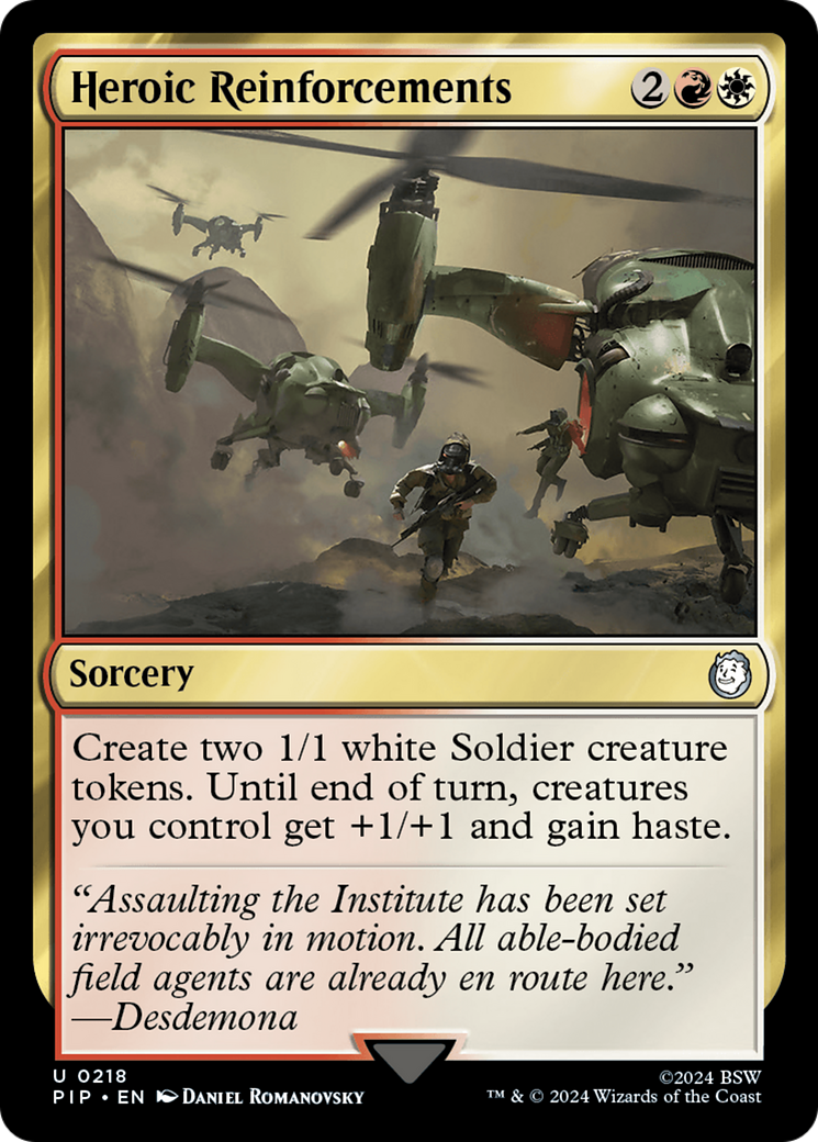 Heroic Reinforcements [Fallout] | Devastation Store