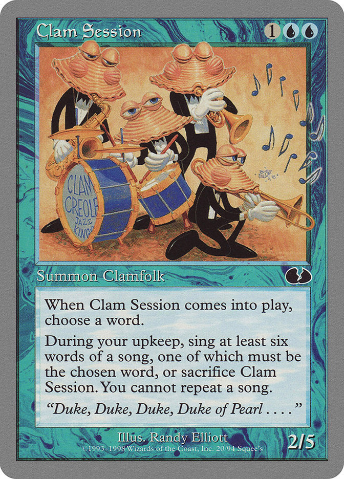 Clam Session [Unglued] - Devastation Store | Devastation Store