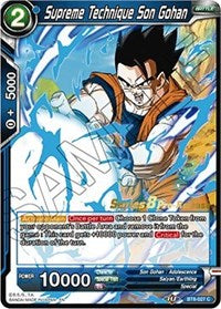 Supreme Technique Son Gohan [BT8-027_PR] | Devastation Store