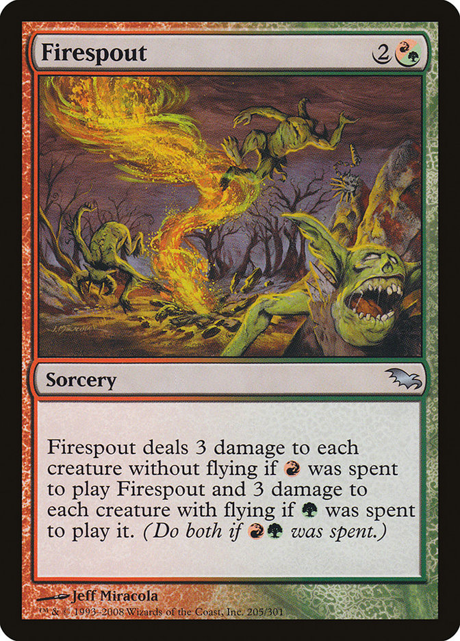 Firespout [Shadowmoor] - Devastation Store | Devastation Store