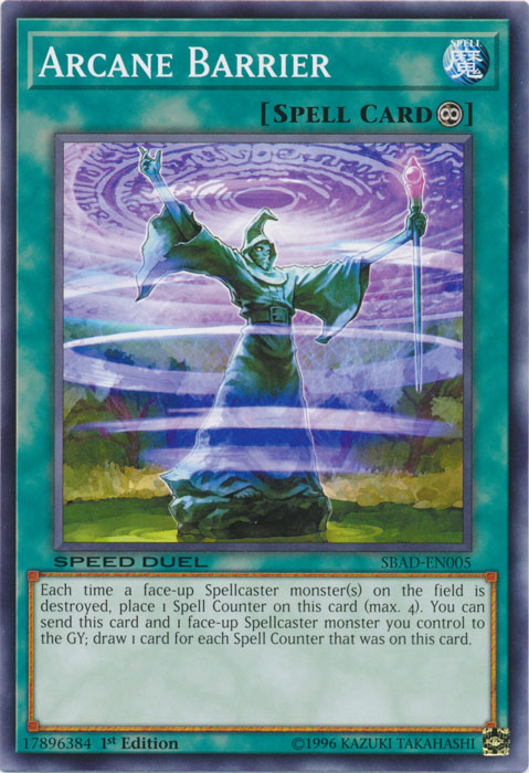 Arcane Barrier [SBAD-EN005] Common | Devastation Store