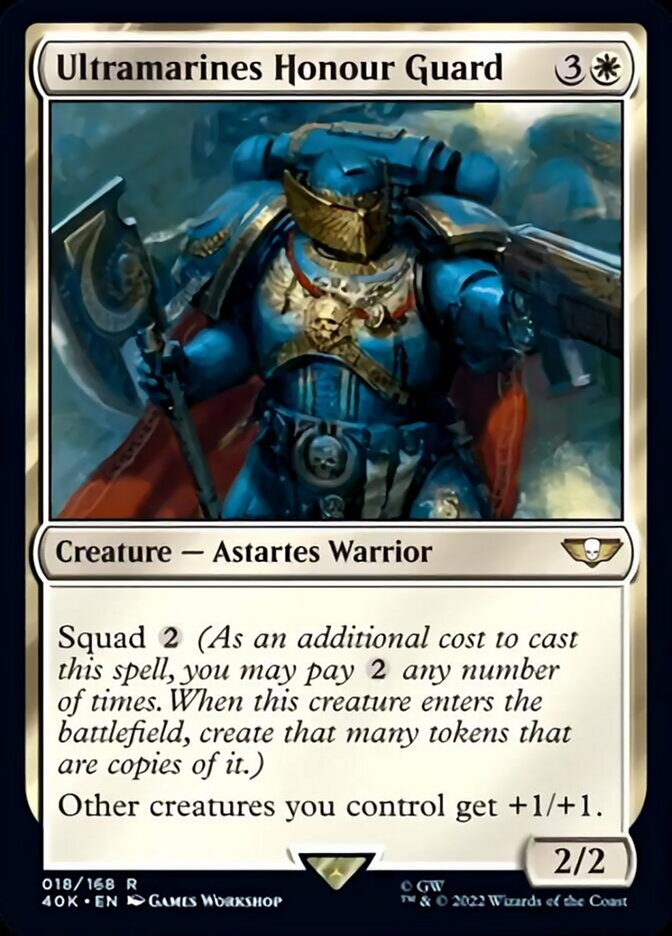 Ultramarines Honour Guard (Surge Foil) [Universes Beyond: Warhammer 40,000] | Devastation Store