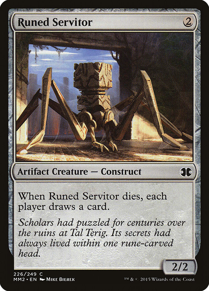 Runed Servitor [Modern Masters 2015] | Devastation Store