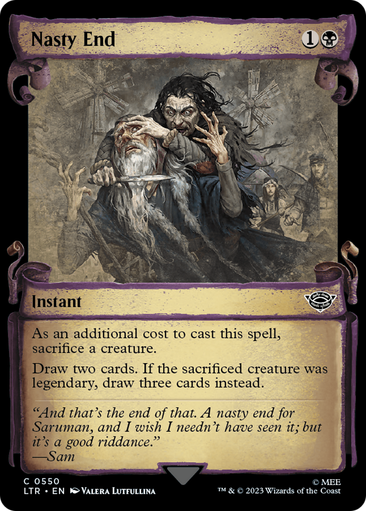 Nasty End [The Lord of the Rings: Tales of Middle-Earth Showcase Scrolls] | Devastation Store