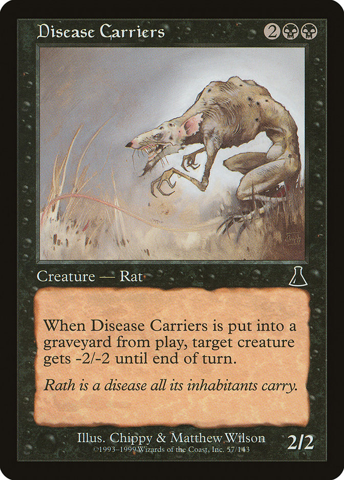 Disease Carriers [Urza's Destiny] - Devastation Store | Devastation Store