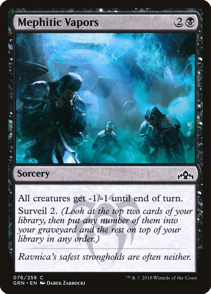 Mephitic Vapors [Guilds of Ravnica] - Devastation Store | Devastation Store