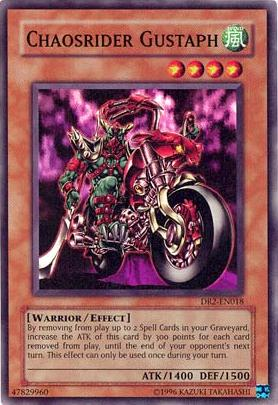 Chaosrider Gustaph [DR2-EN018] Super Rare | Devastation Store