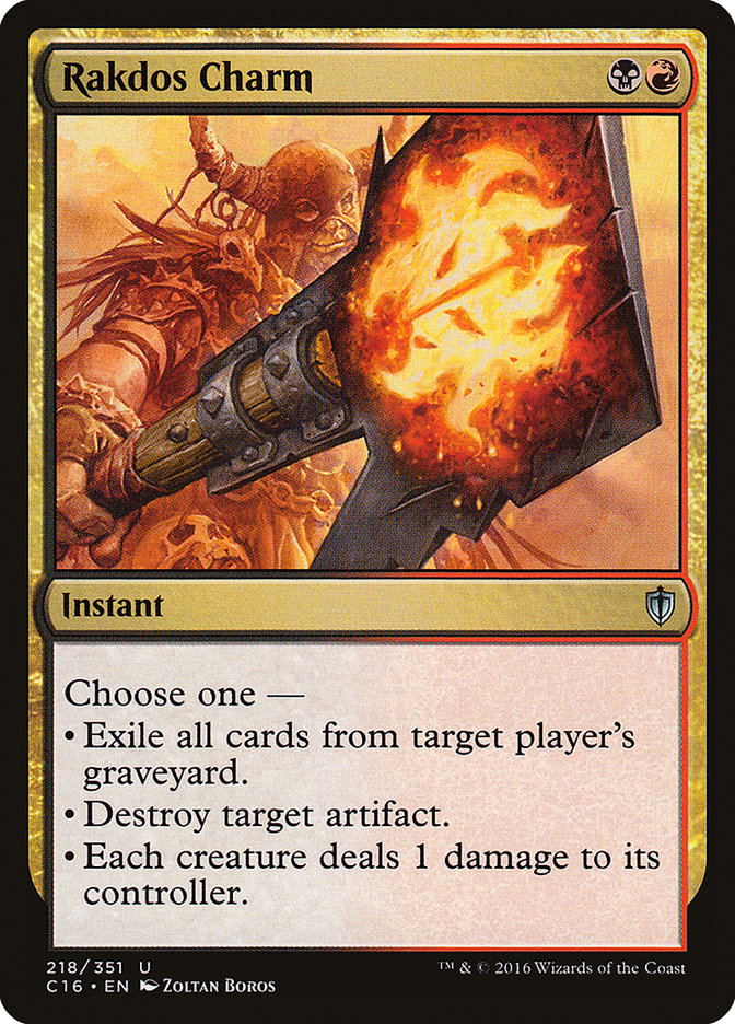 Rakdos Charm [Commander 2016] | Devastation Store