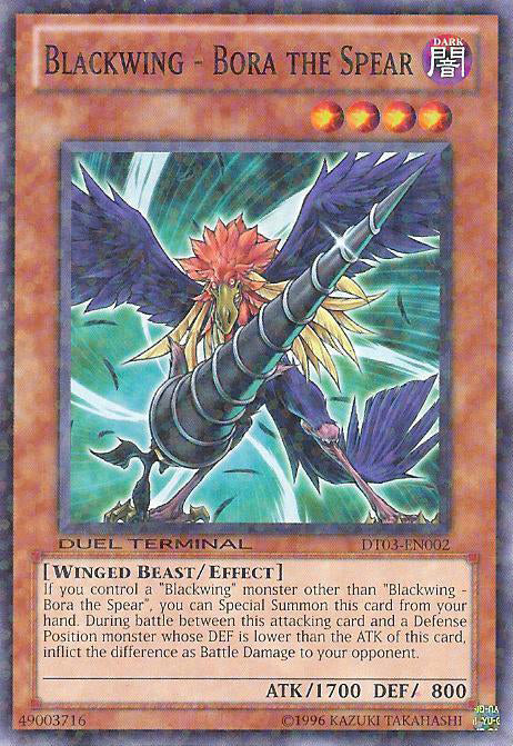 Blackwing - Bora the Spear [DT03-EN002] Common | Devastation Store