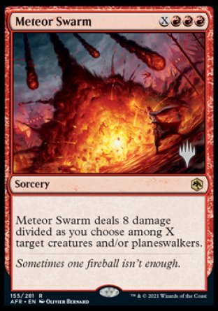 Meteor Swarm (Promo Pack) [Dungeons & Dragons: Adventures in the Forgotten Realms Promos] | Devastation Store