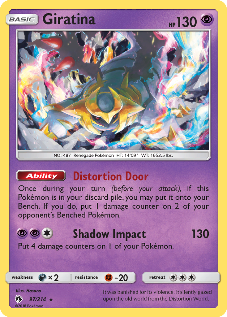 Giratina (97/214) [Sun & Moon: Lost Thunder] | Devastation Store