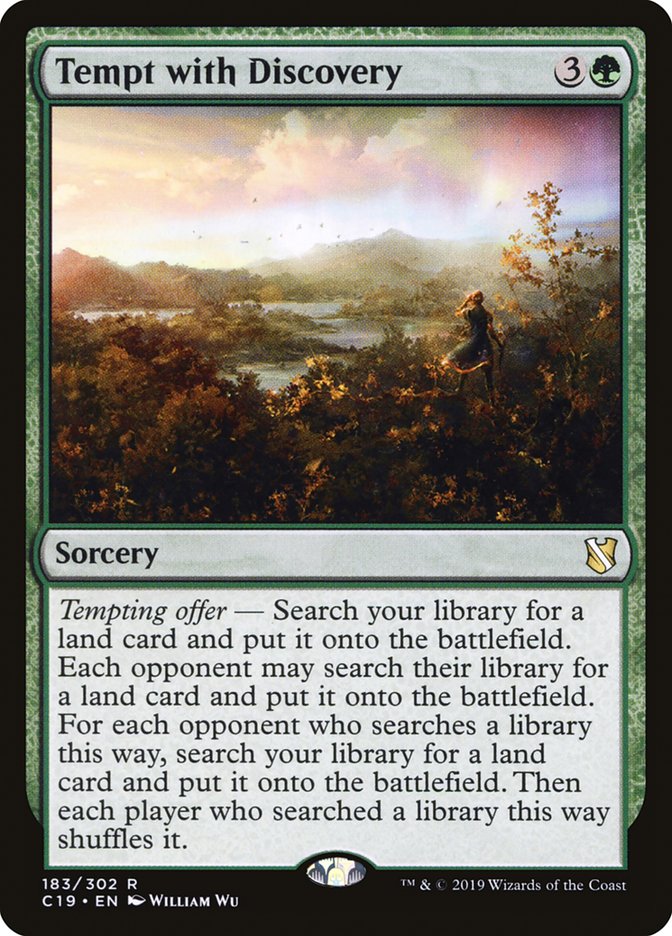 Tempt with Discovery [Commander 2019] | Devastation Store
