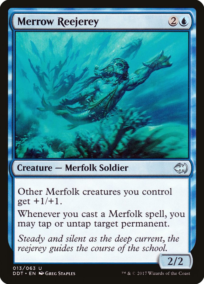 Merrow Reejerey [Duel Decks: Merfolk vs. Goblins] | Devastation Store