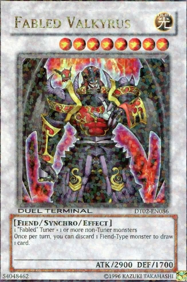 Fabled Valkyrus [DT02-EN086] Ultra Rare | Devastation Store