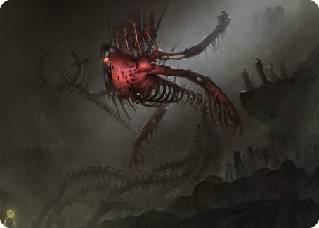 Drivnod, Carnage Dominus Art Card [Phyrexia: All Will Be One Art Series] | Devastation Store