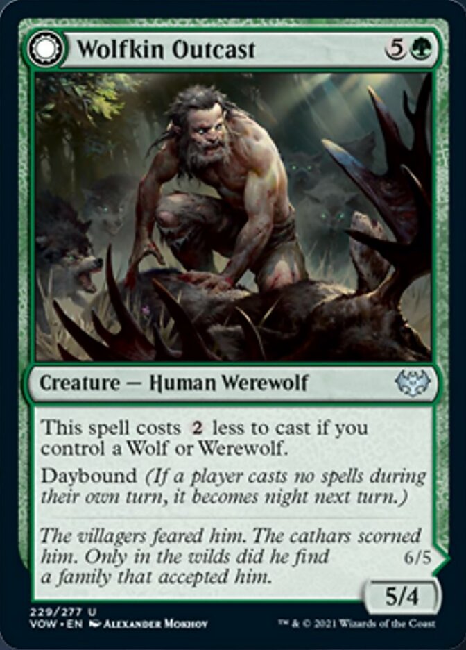 Wolfkin Outcast // Wedding Crasher [Innistrad: Crimson Vow] | Devastation Store