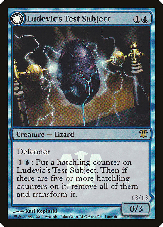 Ludevic's Test Subject // Ludevic's Abomination (Launch) [Innistrad Prerelease Promos] - Devastation Store | Devastation Store