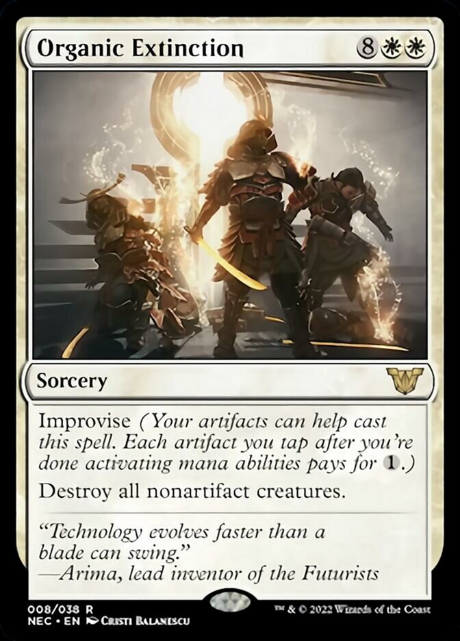 Organic Extinction [Kamigawa: Neon Dynasty Commander] | Devastation Store