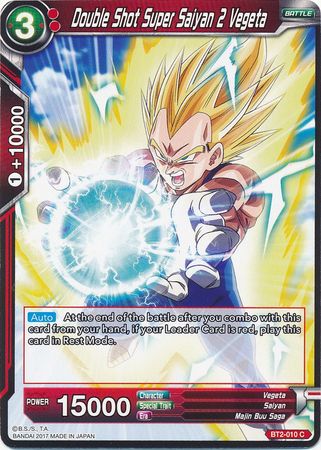 Double Shot Super Saiyan 2 Vegeta [BT2-010] | Devastation Store