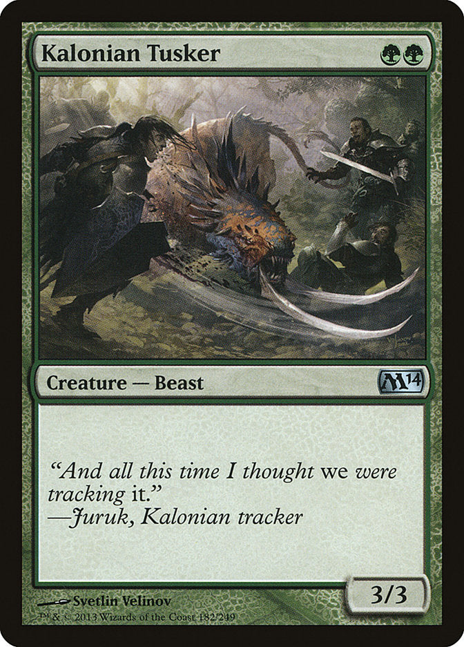 Kalonian Tusker [Magic 2014] - Devastation Store | Devastation Store