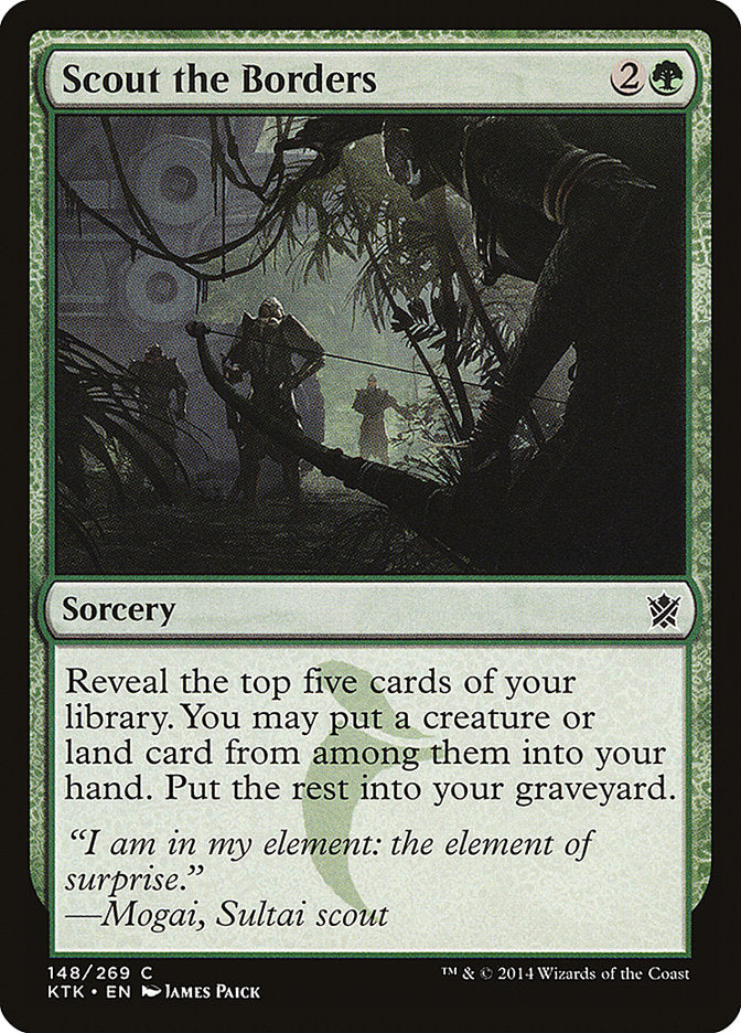 Scout the Borders [Khans of Tarkir] | Devastation Store