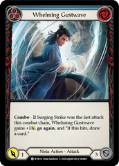 Whelming Gustwave (Blue) [WTR112] Unlimited Edition Rainbow Foil - Devastation Store | Devastation Store