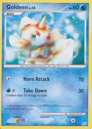 Goldeen (3/12) [Diamond & Pearl: Trainer Kit - Manaphy] | Devastation Store