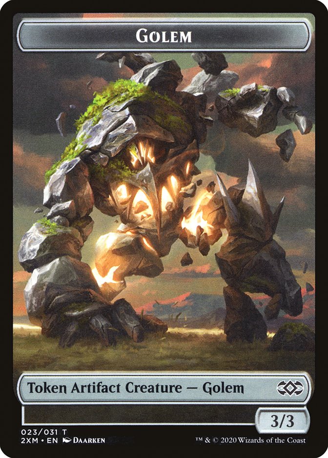 Golem [Double Masters Tokens] | Devastation Store