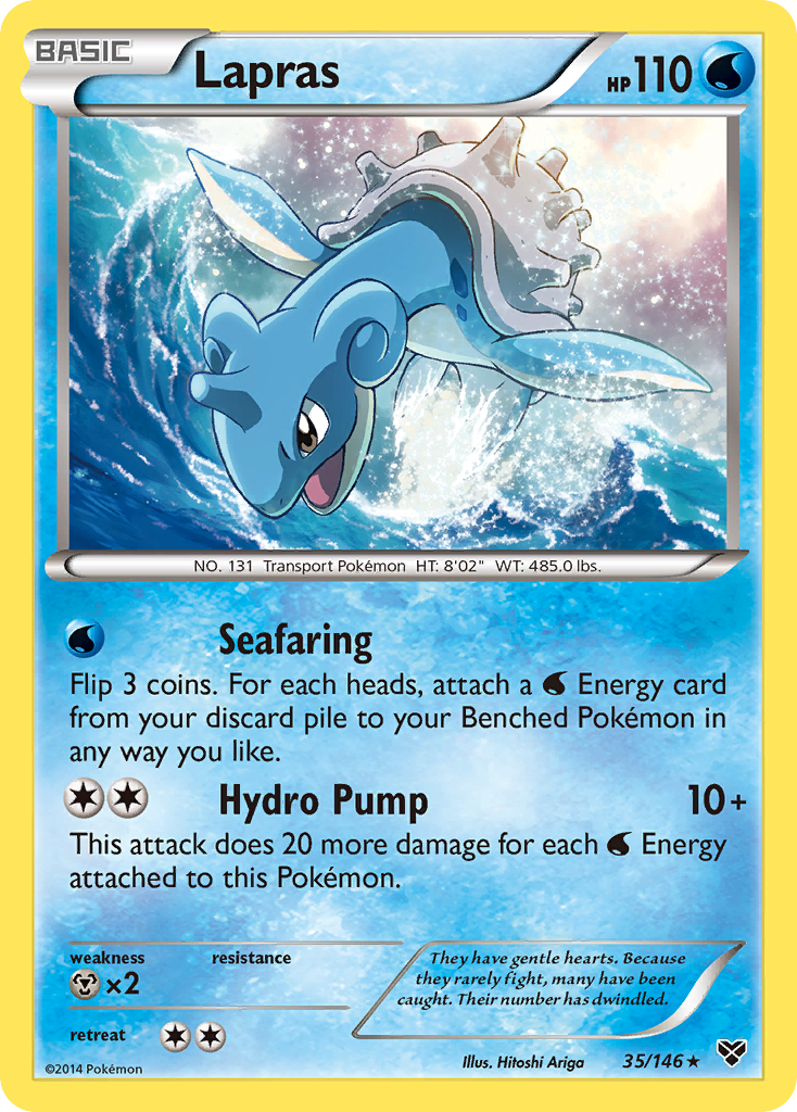 Lapras (35/146) [XY: Base Set] | Devastation Store